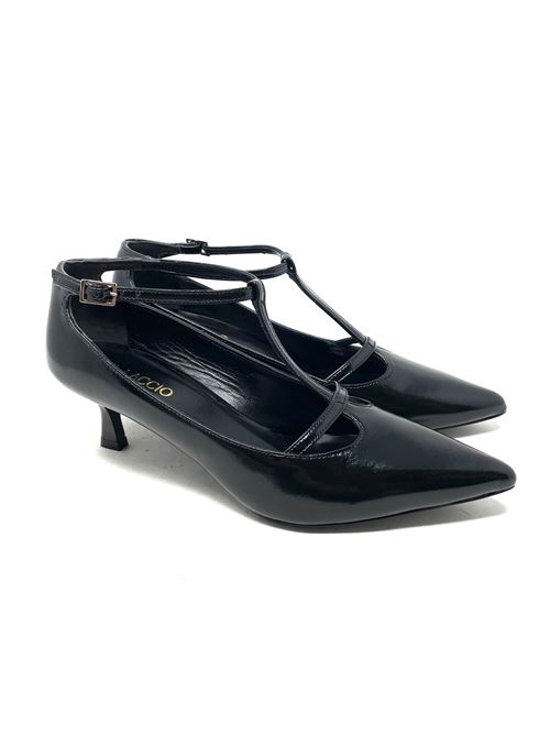 Dekolleté-Schuh für Damen mit Riemchen IL LACCIO | A069VERLUXNERO